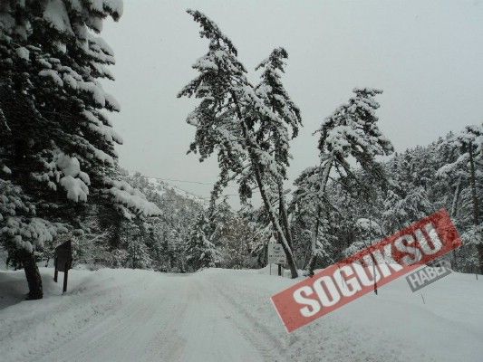 KAR YAĞIŞI KIZILCAHAMAM’DA DEVAM EDİYOR