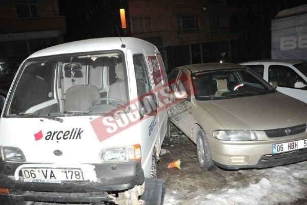 ANKARA CADDESİ ÜZERİNDE ZİNCİRLEME TRAFİK KAZASI