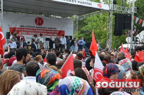 MHP ANKARADA BELEDİYE BAŞKAN ADAYLARINI TANITTI