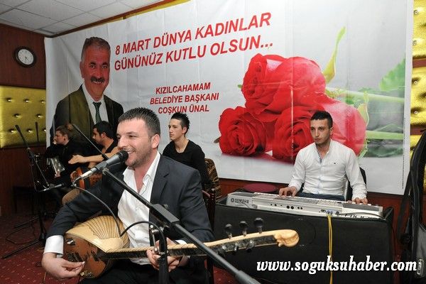 KIZILCAHAMAM'DA 8 MART DÜNYA KADINLAR GÜNÜ