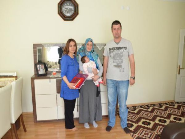 BELEDİYEDEN HOŞGELDİN ZİYARETİ