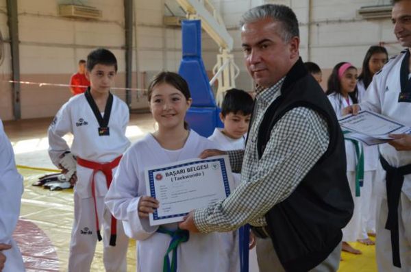 TAEKWONDO'DA BAŞARI BELGESİ