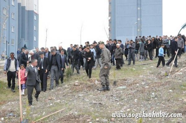 KIZILCAHAMAM'DA 400 ÇAM FİDANI TOPRAKLA BULUŞTU