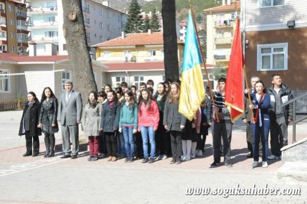 KIZILCAHAMAMDA ÇANAKKALE ZAFERİ TÖRENLE ANILDI