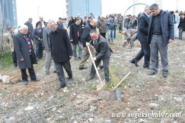 KIZILCAHAMAM'DA 400 ÇAM FİDANI TOPRAKLA BULUŞTU