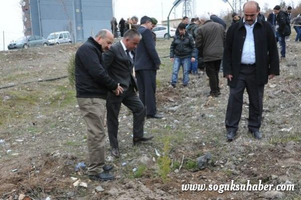 KIZILCAHAMAM'DA 400 ÇAM FİDANI TOPRAKLA BULUŞTU