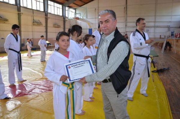 TAEKWONDO'DA BAŞARI BELGESİ