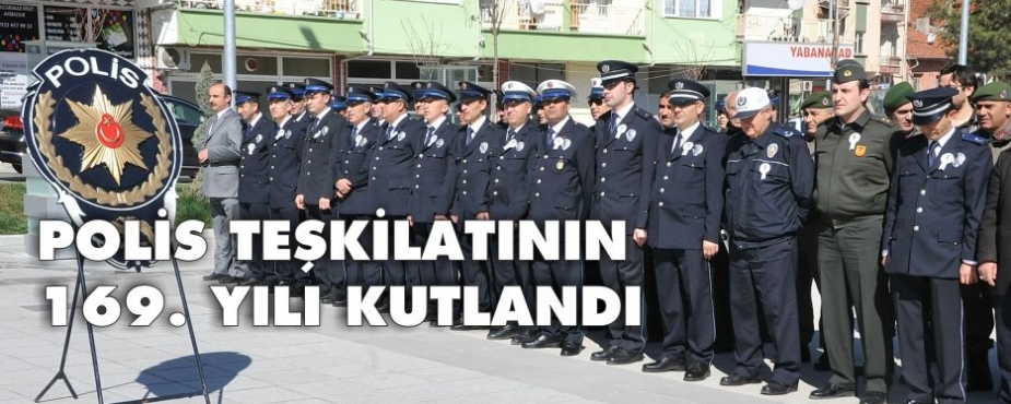 10 NİSAN POLİS HAFTASI TÖRENLE KUTLANDI