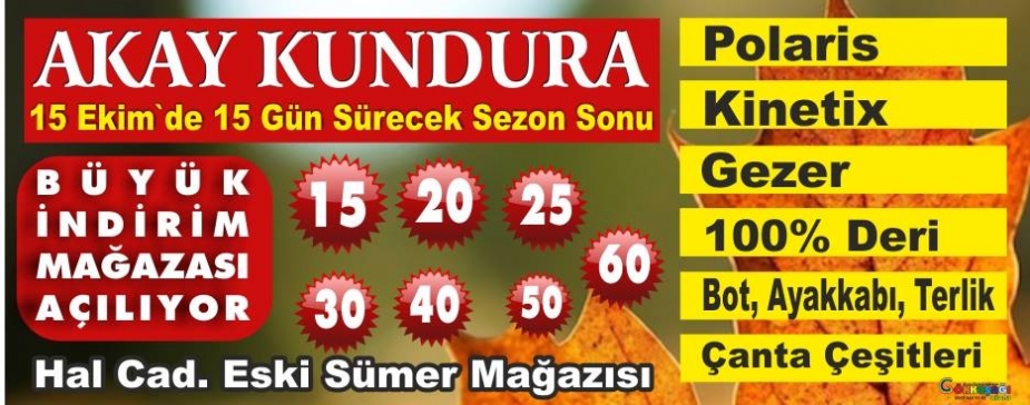 15 EKİMDE AÇILIYOR