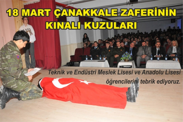18 MART'A YAKIŞIR BİR PROGRAM