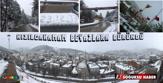 KIZILCAHAMAM BEYAZLAR İÇİNDE