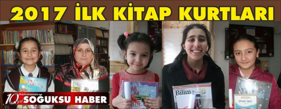  2017’ NİN İLK KİTAP KURTLARI