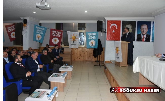 AK PARTİ OCAK AYI DANIŞMA MECLİSİ YAPILDI