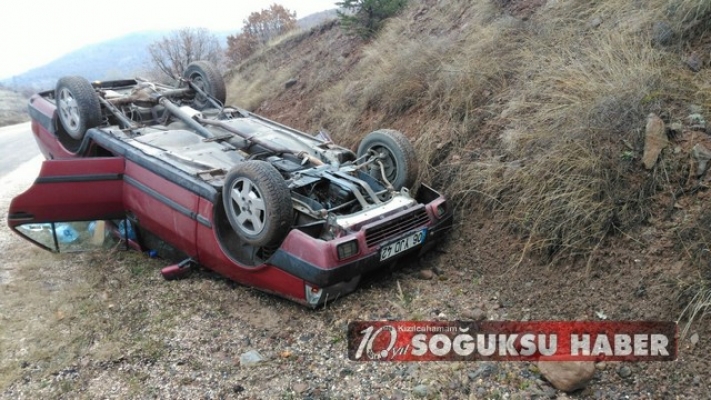 ÇAMLIDERE YOLUNDA TRAFİK KAZASI