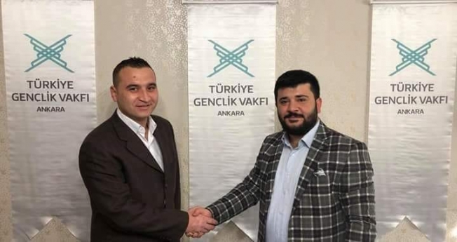 TÜRKİYE GENÇLİK VAKFI KIZILCAHAMAM TEMSİLCİLİĞİNE ABDULLAH ŞENLİ ATANDI.