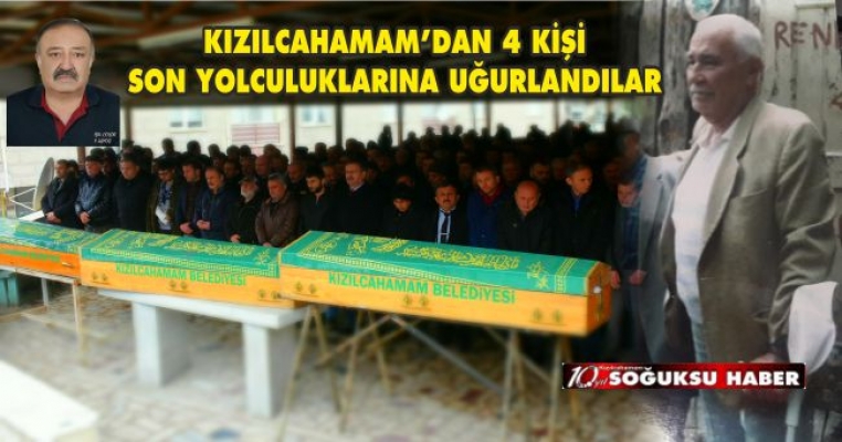 KIZILCAHAMAM'DA 4 KİŞİ HAYATINI KAYBETTİ