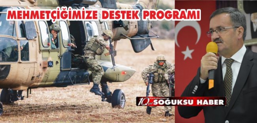 KIZILCAHAMAM'DAN AFRİN DEKİ MEHMETÇİĞE DESTEK