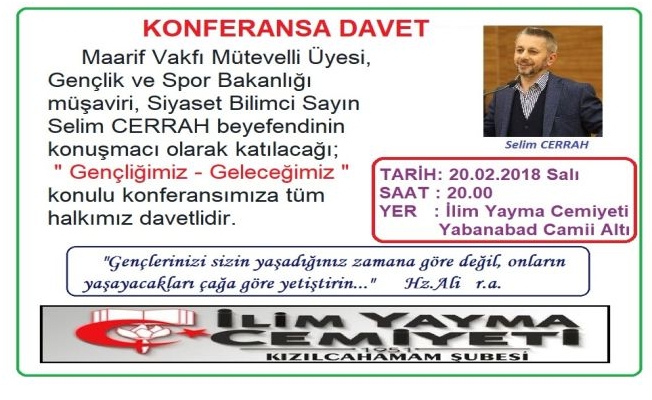 KONFERANSA DAVET