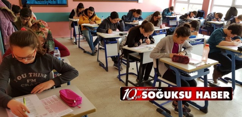 8. SINIFLARA YÖNELİK DENEME SINAVI YAPILDI