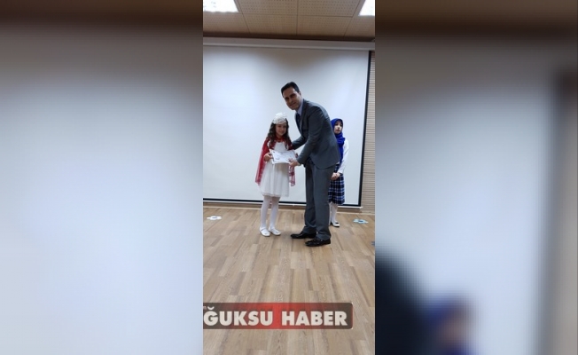 İSTİKLAL MARŞINI GÜZEL OKUMA YARIŞMASI YAPILDI