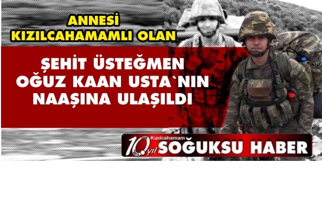 ŞEHİT ÜSTEĞMEN USTA’NIN CENAZESİ 2 AY SONRA ANKARA’YA GETİRİLDİ