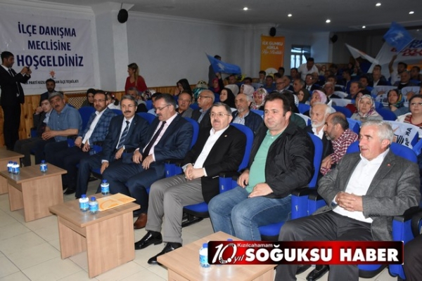 AK PARTİ NİSAN AYI İLÇE DANIŞMA MECLİSİ TOPLANTISI YAPILDI