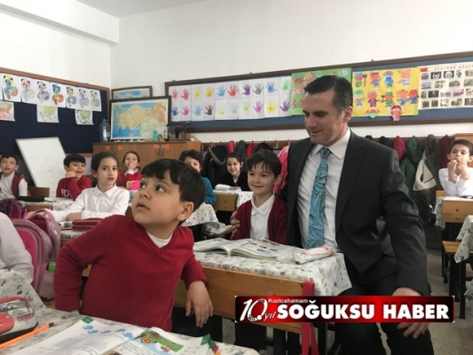 KAYMAKAM VE MİLLİ EĞİTİM MÜDÜRÜNDEN ZİYARET