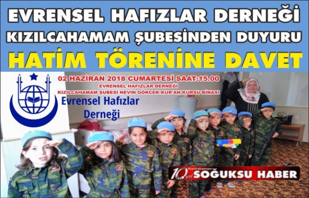 HATİM TÖRENİNE DAVET