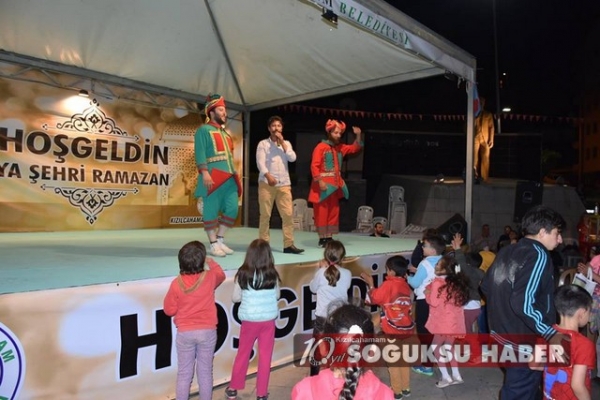 KIZILCAHAMAM'DA RAMAZAN ETKİNLİKLERİ BAŞLADI