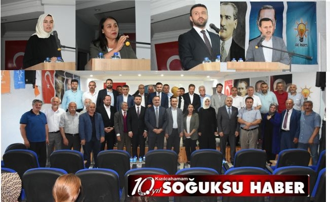 AK PARTİ HAZİRAN AYI İLÇE DANIŞMA MECLİSİ TOPLANTISINA 4 MİLLETVEKİLİ KATILDI