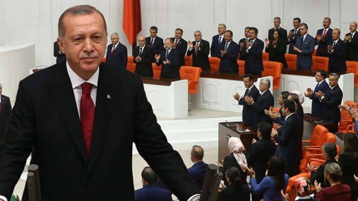 CUMHURBAŞKANI ERDOĞAN YEMİN ETTİ... YENİ YÖNETİM SİSTEMİNE GEÇİLDİ