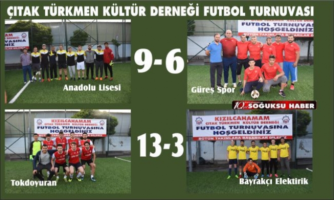 FUTBOL TURNUVASI BAŞLADI