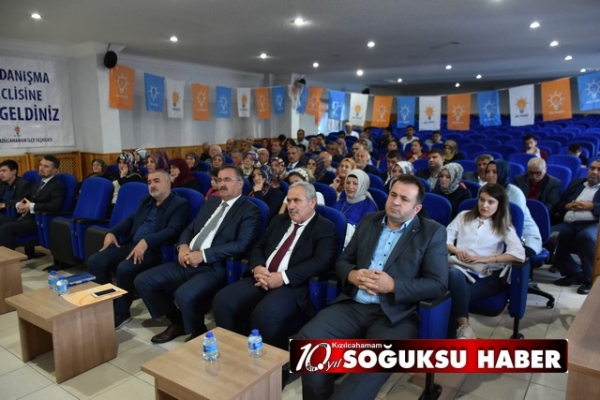 AK PARTİ EYLÜL AYI İLÇE DANIŞMA MECLİSİ TOPLANTISI YAPILDI