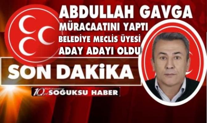 ABDULLAH GAVGA ENGELLERİ BİRLİKTE AŞACAĞIZ DEDİ