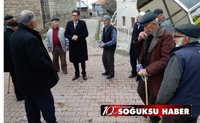 MUSTAFA ÖZBEKLİ MAHALLE ZİYARETLERİ YAPARAK VATANDAŞLAR İLE BİRARAYA GELDİ