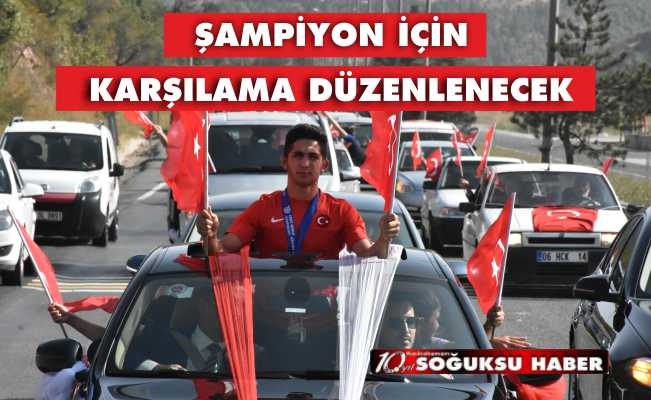 ŞAMPİYONA KARŞILAMA TÖRENİ