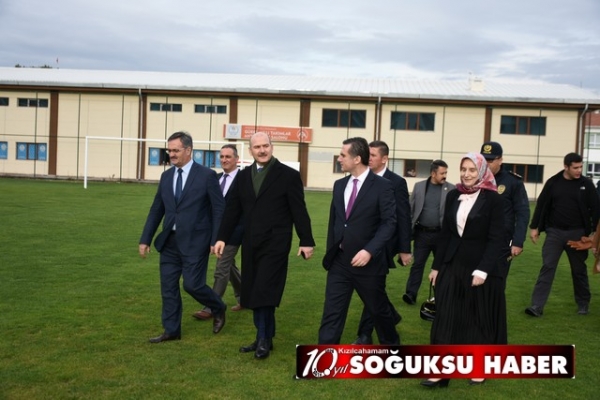 BAKAN SÜLEYMAN SOYLU KIZILCAHAMAM'A GELDİ