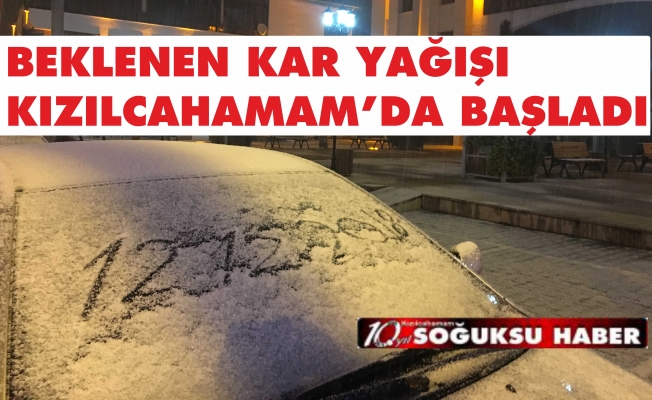 KAR YAĞIŞI BAŞLADI