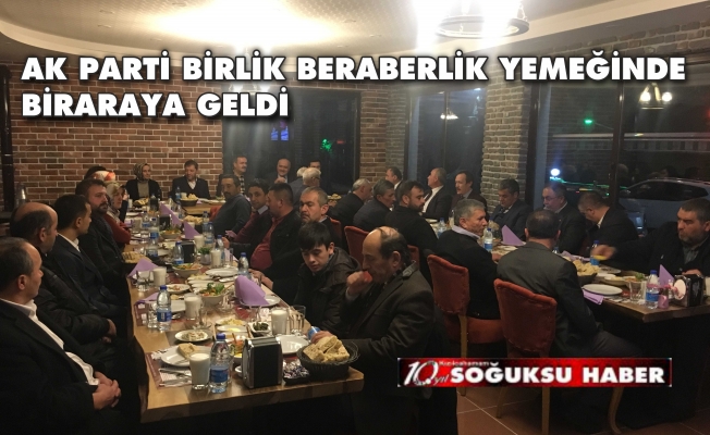 AK PARTİ BİRARAYA GELDİ