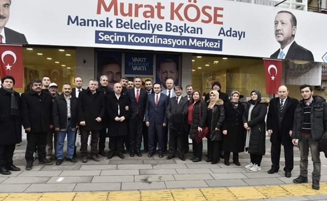 ANKARADA BİRLİK DERNEĞİNDEN MURAT KÖSE'YE DESTEK