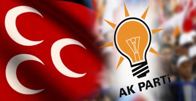 AK PARTİ VE MHP AYNI LİSTEDE