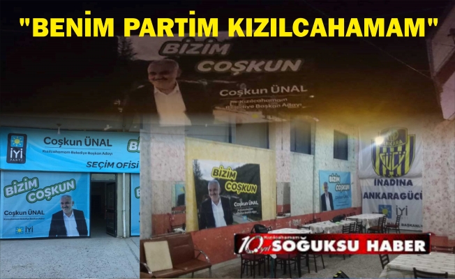 COŞKUN ÜNAL SEÇİM BÜROSUNU AÇTI