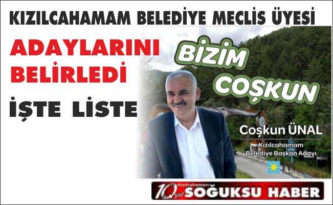 İYİ PARTİ MECLİS LİSTESİ BELLİ OLDU