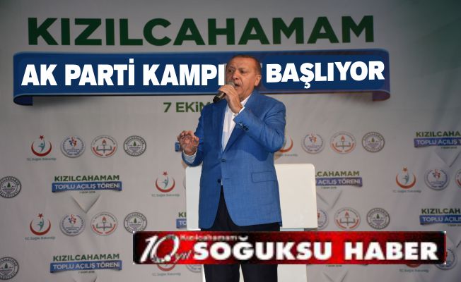 CUMHURBAŞKANI RECEP TAYYİP ERDOĞAN KIZILCAHAMAM'A GELİYOR