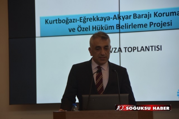 ASKİ KIZILCAHAMAM'DA TOPLANTI YAPTI