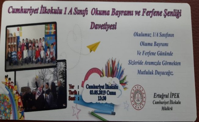 CUMHURİYET İLKOKULUNDAN DAVET