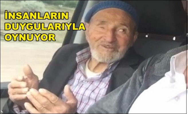 DUA EDİP PARA İSTİYOR