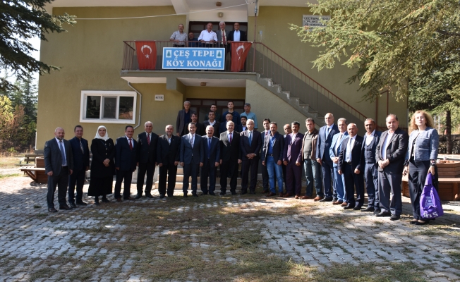 MUHTARLAR TOPLANTISI ÇEŞTEPE MAHALLESİNDE YAPILDI