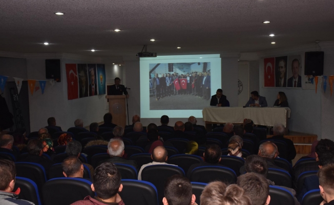 AK PARTİ KASIM AYI İLÇE DANIŞMA MECLİSİNİ YAPTI