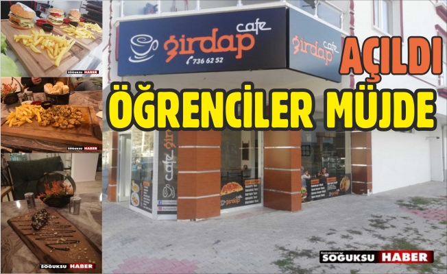 GİRDAP CAFE AÇILDI